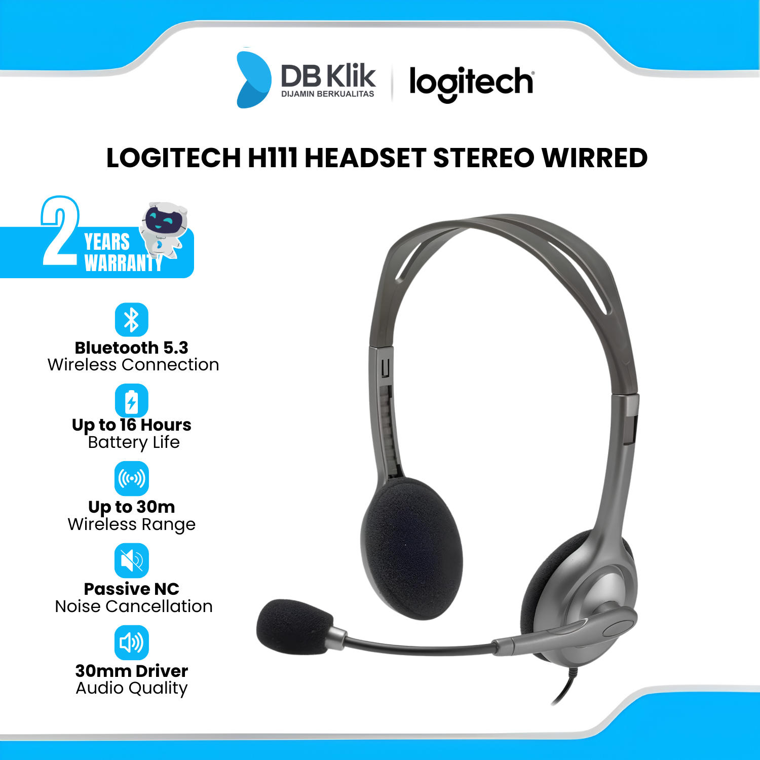 Headset Logitech H111