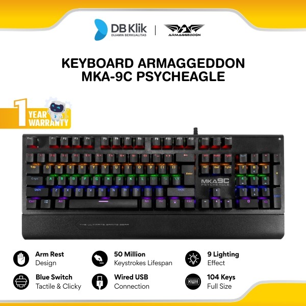 Keyboard Armaggeddon MKA-9C PSYCHEAGLE