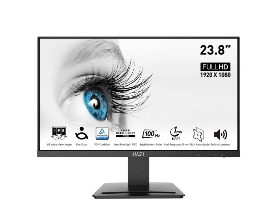 Led Monitor Msi MP243X 23.8" 100Hz Ips Full hd 1ms Hdmi Dp - Mp243 X