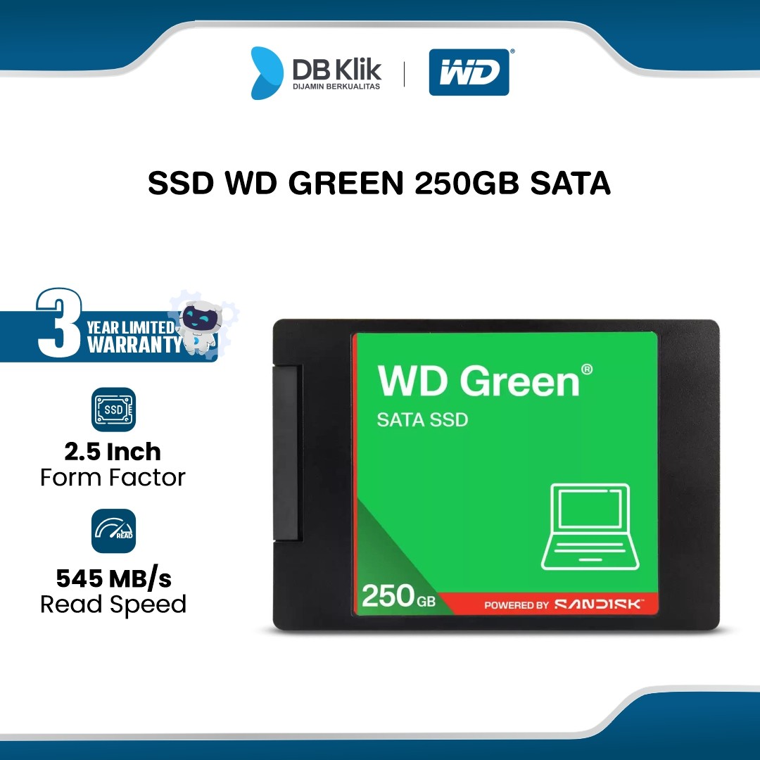 SSD Internal WD Green 250GB SATA