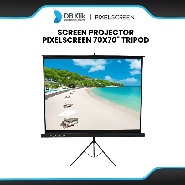 Screen Projector Pixelscreen 70x70" Tripod
