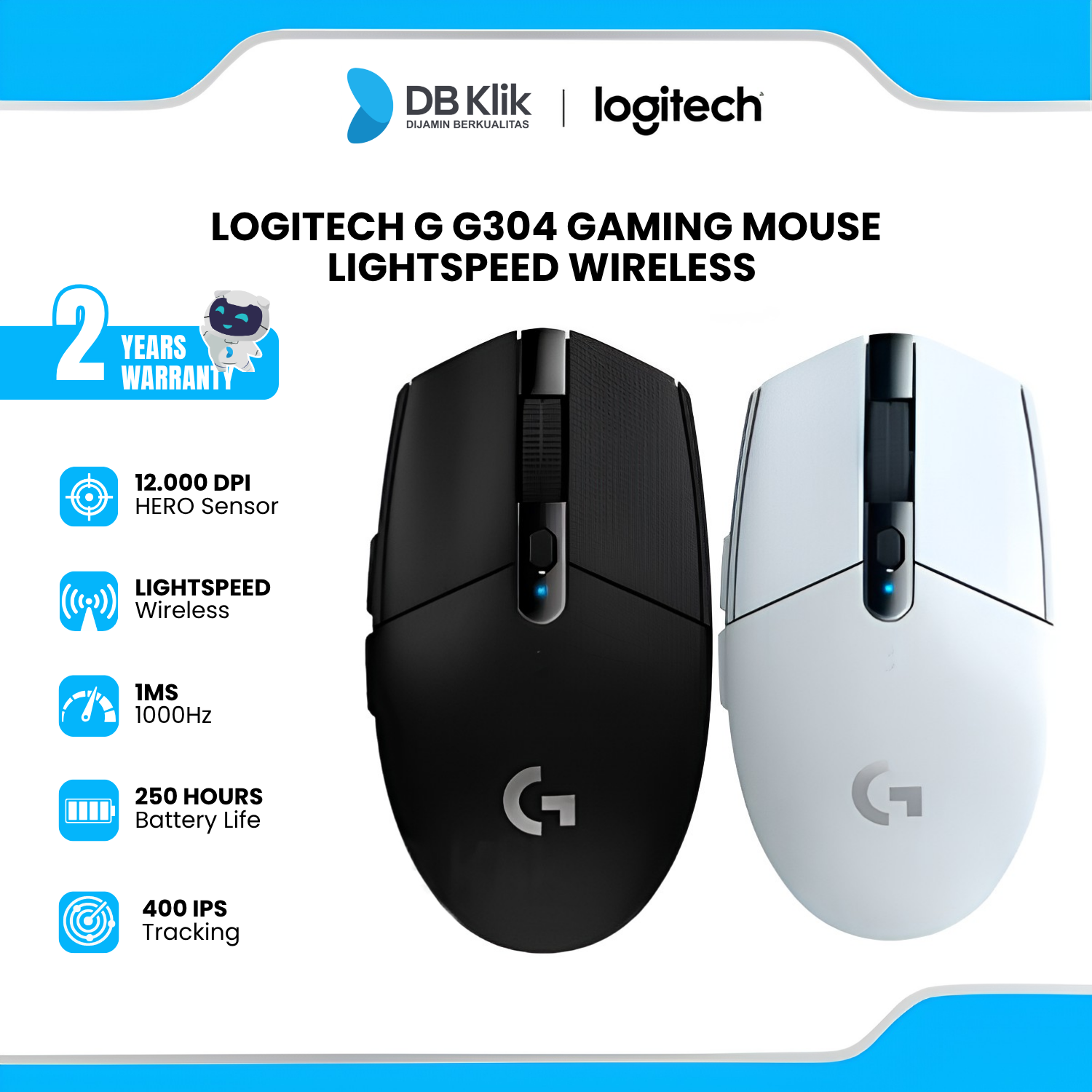 Logitech G304 Lightspeed Wireless Gaming Mouse