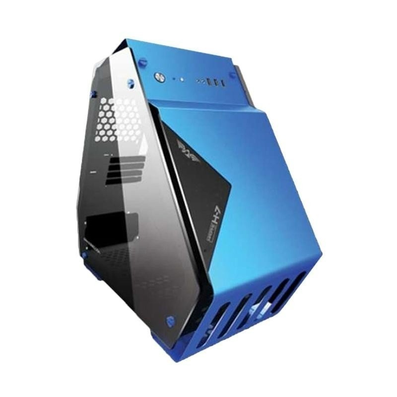 Casing PC Armaggeddon Hagane H-7 M-ATX - Blue [Box Damage]