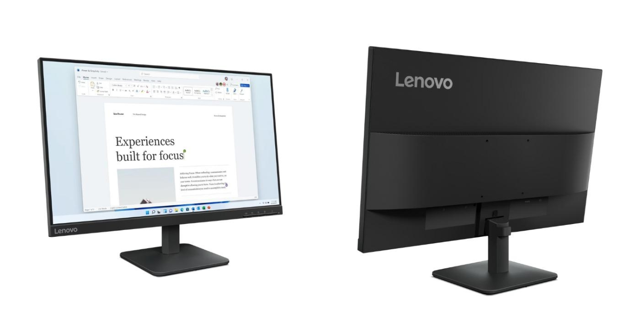 Review Lenovo L24-4e, Monitor 100Hz Harga Cuma 1 Jutaan, Cek Fitur Unggulannya