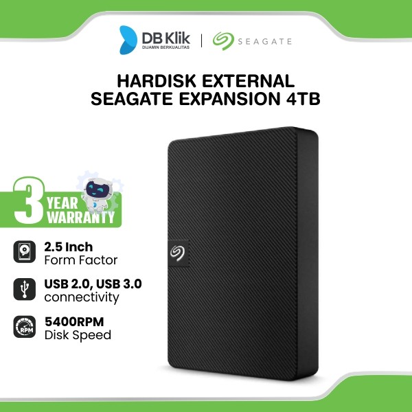 Hardisk External Seagate Expansion 4TB