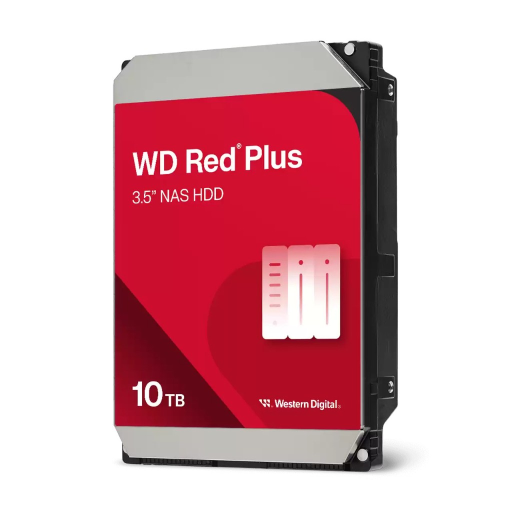 Hardisk WD RED Plus 10TB 3.5 Inch SATA - NAS HDD