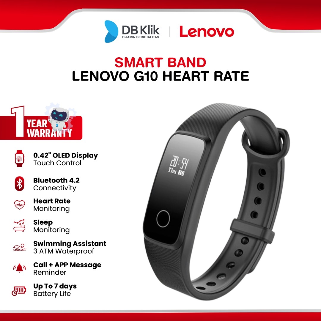 Smart Band Lenovo G10 Heart Rate